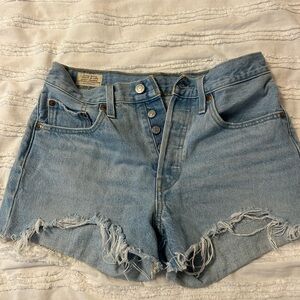 Levi’s denim shorts